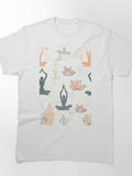 Yoga Flow with Lotus Harmony Pattern Classic T-Shirt