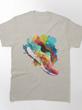 Multicolor Running Shoes - Run Vibrant Classic T-Shirt