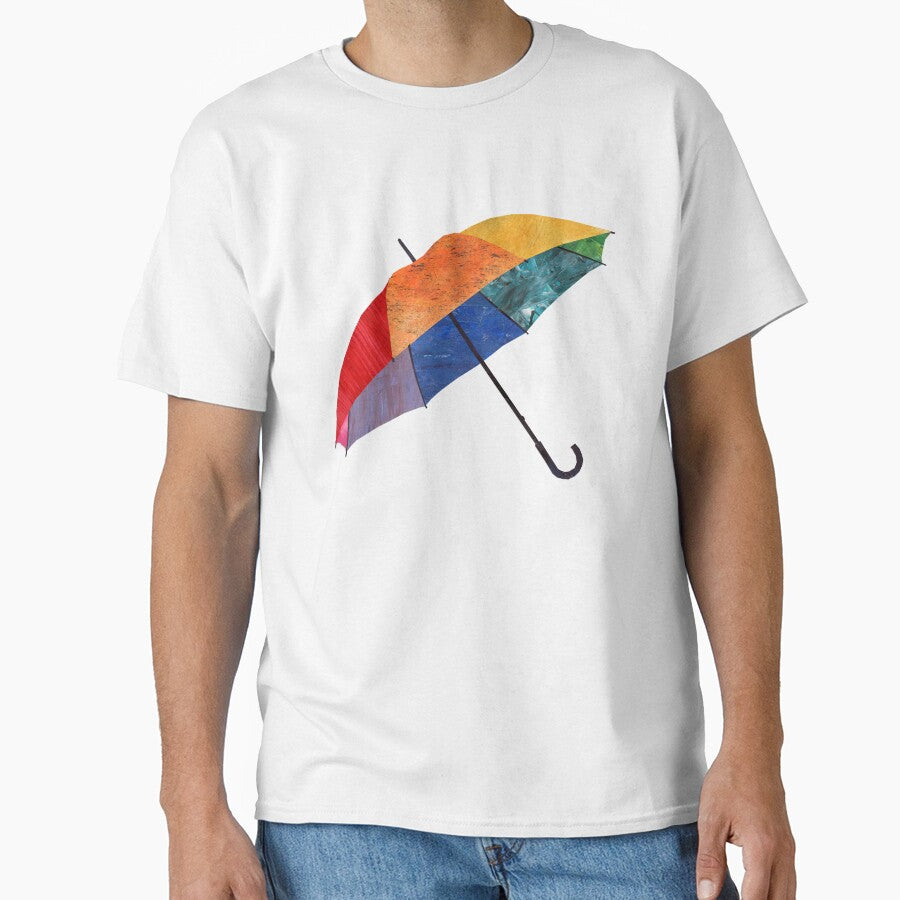 Rainbow Umbrella Classic T-Shirt